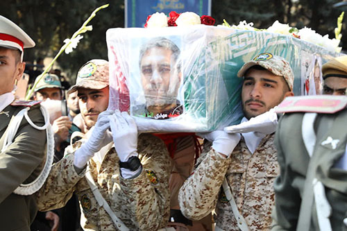 برگزاری آیین تشییع پیکر مطهر شهید مدافع امنیت