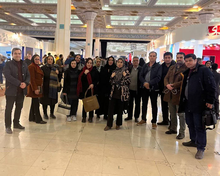 بازدید فعالان رسانه‌ای آذربایجان غربی از نمایشگاه رسانه‌های کشور
