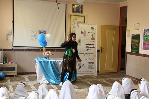 قصه‌گویان جشنواره بین‌المللی، قصه‌ها را به مدارس ارومیه بردند