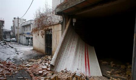 خسارت نسبی به مراکز درمانی خوی درپی زلزله