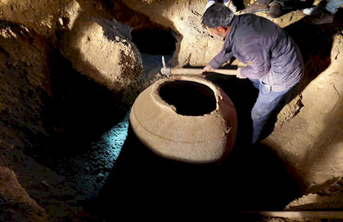 خمره‌های مربوط به دوره ساسانی در ارومیه کشف شد
