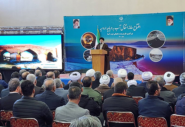 افتتاح سامانه انتقال آب به دریاچه ارومیه جلوه انسجام ملی است