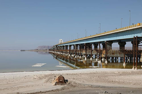 بازرسی‌های سطح ۴ از پل میانگذر دریاچه ارومیه آغاز می‌شود