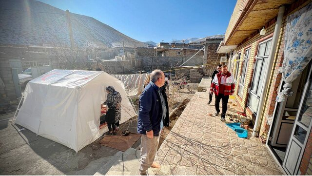 برپایی ۷ اردوگاه اسکان اضطراری درمناطق زلزله ‌زده خوی