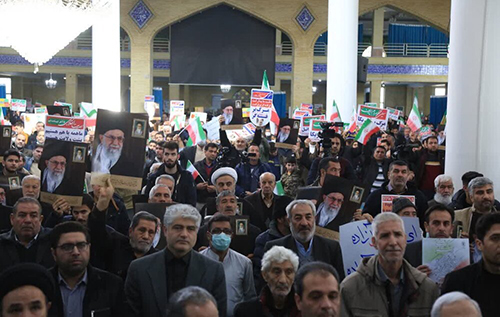 مراسم گرامیداشت حماسه ۹ دی در ارومیه