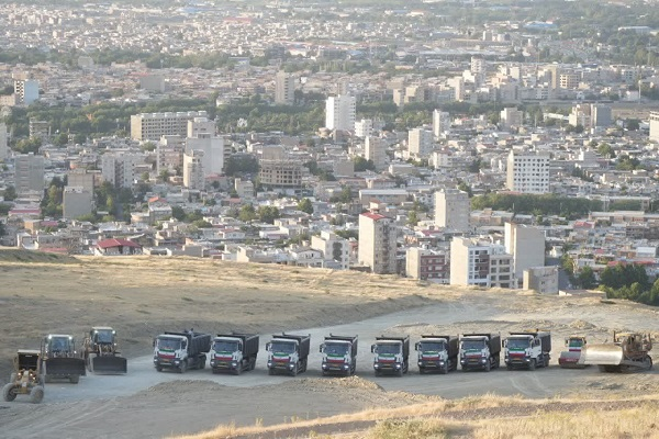 عملیات اجرایی پروژه بام شهر ارومیه آغاز شد
