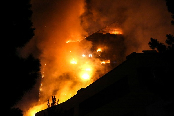 افزایش ۹۴ درصدی حوادث آتش‌سوزی در ارومیه