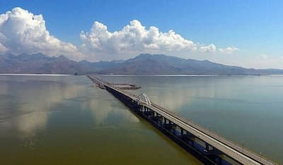 در 40 سال اخیر دریاچه ارومیه 90 درصد کوچک شد