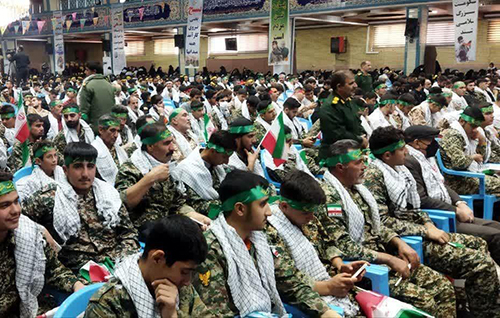 اجتماع ۵ هزار نفره بسیجیان در ارومیه
